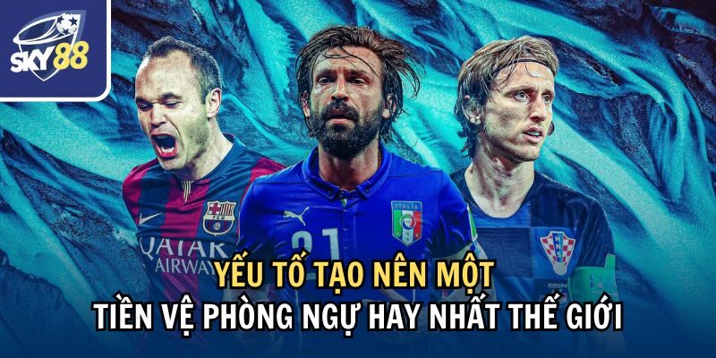 Khám Phá Top 5 Tiền Vệ Phòng Ngự Hay Nhất Thế Giới 1 Yếu tố tạo nên một tiền vệ phòng ngự hay nhất thế giới