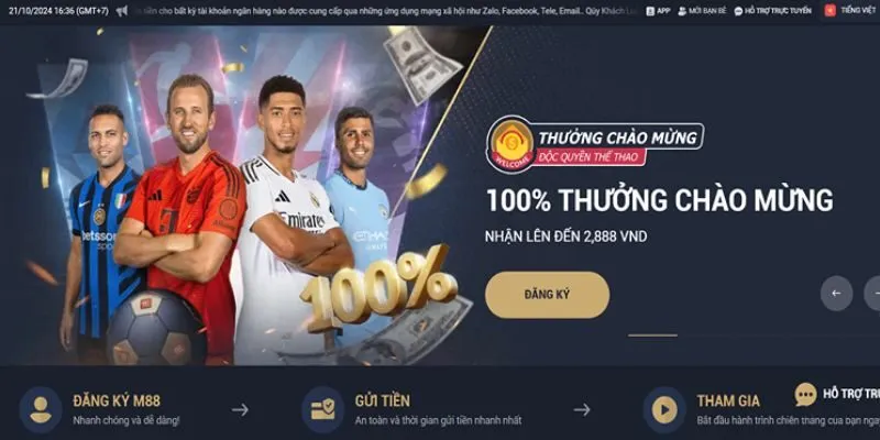 Trang cá cược bóng đá 245 - Cá cược hàng đầu Đông Nam Á 3 Khuyến mãi khủng, đặc biệt là dành cho anh em mới tham gia